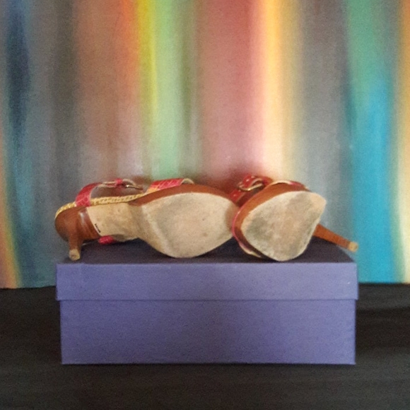 Stuart Weitzman Strutting platform sandals - Picture 5 of 8